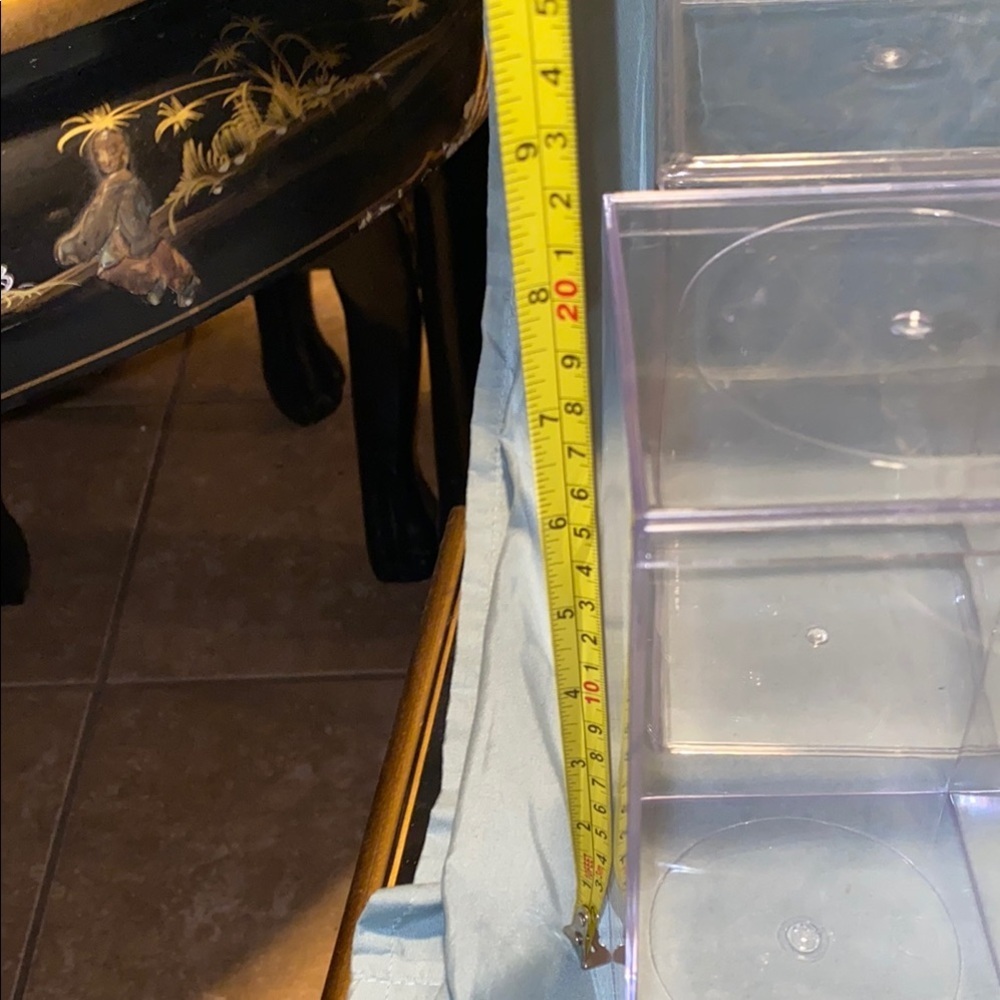 BX45 Vintage Clear Acrylic Storage Boxes - Picture 6 of 6